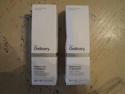 2X The Ordinary Retinol 0.5% in Squalane Authentic Product #G84 - Image 1 of 2