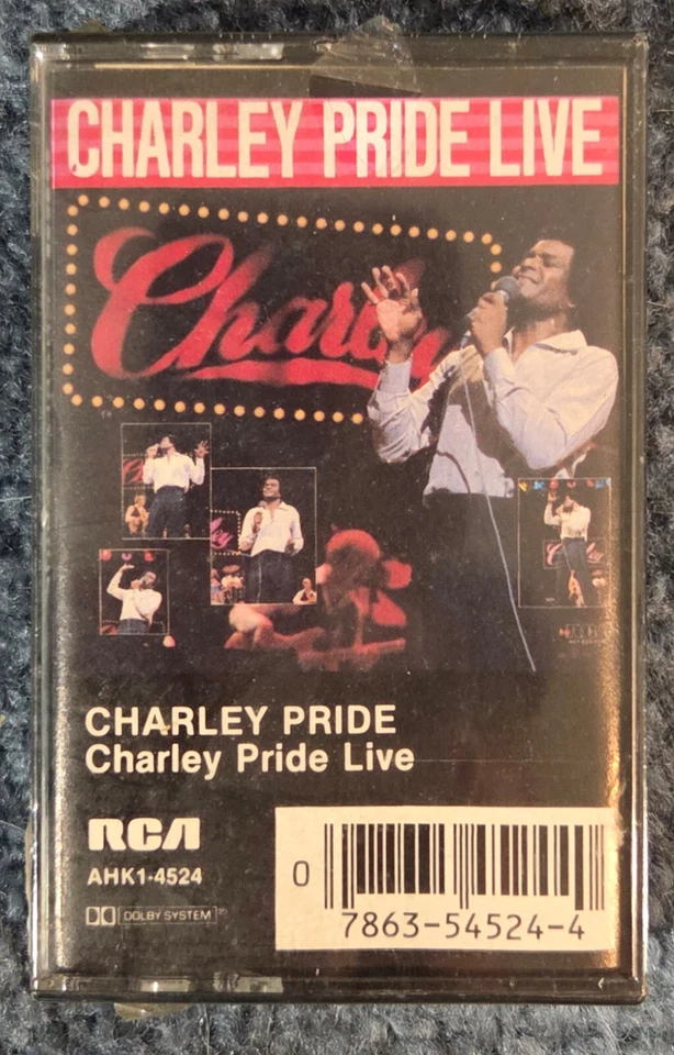 Charley Pride Live by Charlie Pride RCA AHK1-4524 1982 Cassette Sealed - New - Image 1 of 1