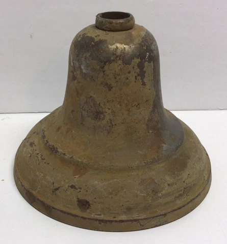 Vintage Metal Ceiling Mount Light Fixture Cover Cap Part Good Salvaged Cover