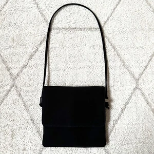 Hobo International Mini Black Nylon Travel Shoulder Bag - Picture 1 of 8