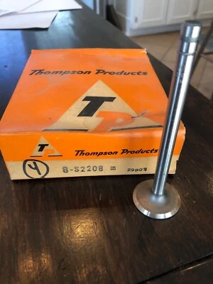 1956 1957 1958 AMC Rambler Nash Hudson 250 327 válvulas de escape cantidad 4 S2208 nuevo Foto 1 de 4