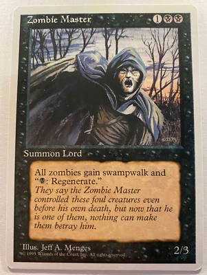 Zombie Master - Fourth Edition - 4ED - MTG Magic Near Mint - Image 1 of 2