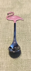 Small Flamingo Jelly Jam Coffee Spoon 5.25” Long - Picture 1 of 3