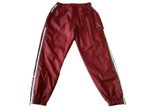 Red Oak - Women's Medium Arkansas Razorbacks Nylon Active Red Track Pants - Picture 1 of 7
