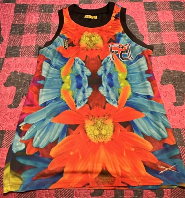 Filthy Dripped Mens Floral Skateboard Sewn Jersey Very Drippy XL - Image 1 of 4