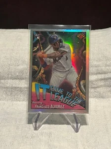 Francisco Álvarez 2023 Bowman Chrome #CFL-3 It Came To The League Rookie - Picture 1 of 2