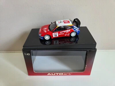 AUTOart 1/43 Citroen Xsara Loeb/Elena - Winner Rally Sanremo 2003 - 60338 - Immagine 1 di 4