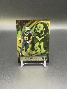 ALVIN KAMARA 2021 PANINI ILLUSIONS FOOTBALL YELLOW GOLD FOIL SAINTS /149 #35 SP - Picture 1 of 2
