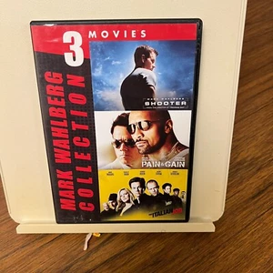 Pain & Gain / Four Brothers / Italian Job Shooter (DVD) Mark Wahlberg Collection - Picture 1 of 1