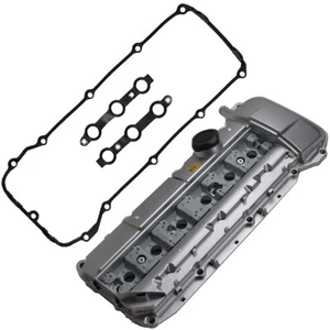 ALUMINUM Valve Cover w/ Gasket for 98-02 BMW E39 525i 528i E46 325i 328i 330i X5 - Picture 1 of 8