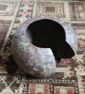 Antiguo Enorme Brazalete de Moneda de Comercio Africano Pátina de Cobre Mboli  - Imagen 1 de 23