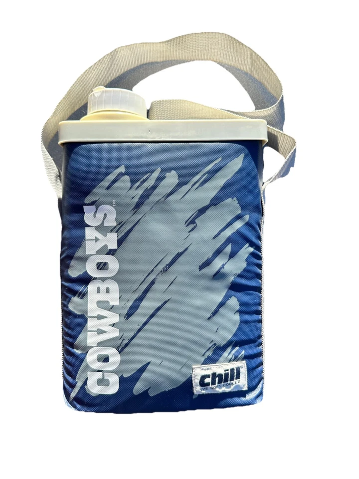 Dallas Cowboys Chill The Soft Cooler SGI Thermos NFL 90s VTG GUC - Image 1 of 4