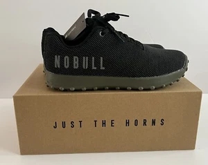 NoBull Shoes Black US Size 8.5 Women's Turf Trainer Low Sneakers (Men’s US 7) - Picture 1 of 15