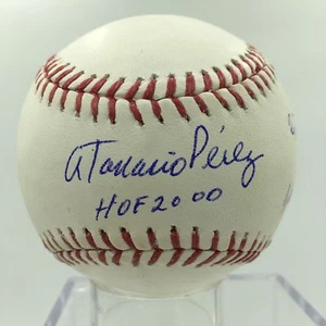 Tony Perez Full Name Signed Heavily Inscribed Stat Baseball MLB AUTHENTICATED - Picture 1 of 6