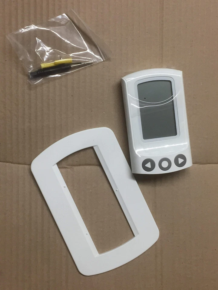 JOHNSON CONTROLS CS1-WH1-B04 LUX SMART WIFI THERMOSTAT 210568 - Image 1 of 4