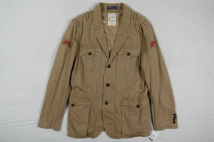 Polo Ralph Lauren Jacke Taupe British Military MUSTER Safari Twill Neu mit Etikett M - Bild 1 von 7