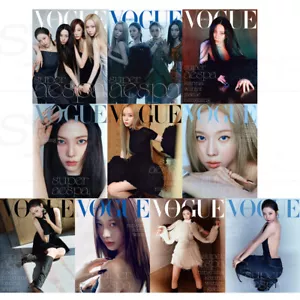 aespa VOGUE KOREA 2024 August issue aespa Coverman + Tracking Number - Picture 1 of 21