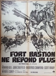 Poster Cinema Western Ford Bastion Ne Repond Plus - 60 X 80 CM - Picture 1 of 1