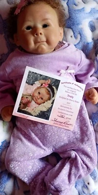 Rebornbaby Truly Sherry Rawn Zertifikat Lebensechtes Baby Limited Edition Rar - Bild 1 von 4