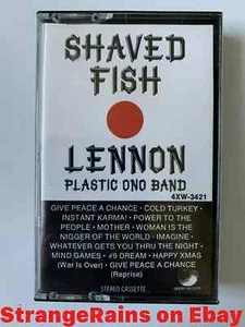 John Lennon & Plastic Ono Band - Shaved Fish - Cassette Tape - PLAY TESTED - Picture 1 of 6