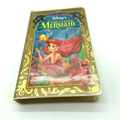 Disney’s MASTERPIECE The Little Mermaid Fully Restored Special Edition VHS 12731 - Image 1 of 4