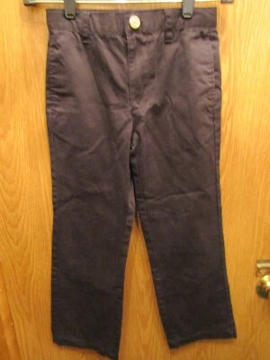 PANTALONES JÓVENES CHEROKEE ULTIMATE CAQUI 100% ALGODÓN NEGRO TALLA 7 ENTREPIERNA 22 Foto 1 de 3