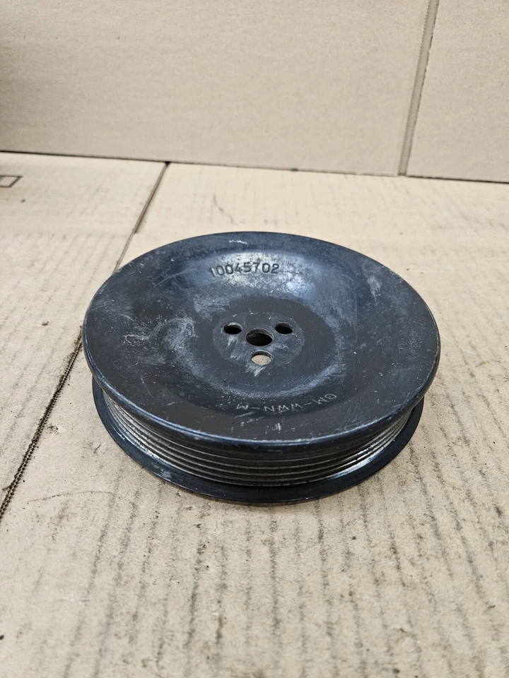 Polea bomba smog motor acero negro 10045702 para GMC K1500/K2500/K3500 1990-1993 Foto 1 de 4