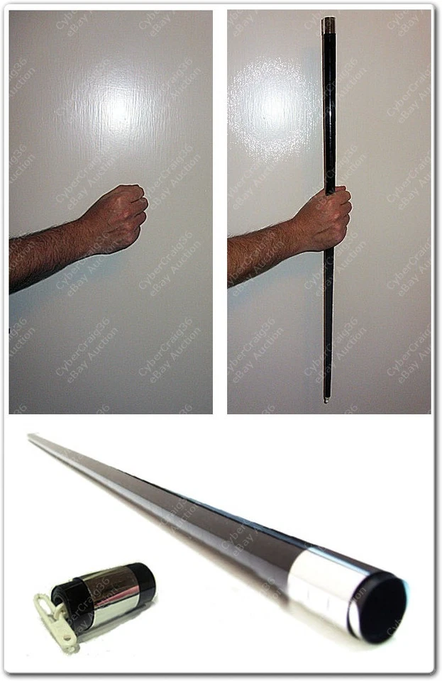 APPEARING BLACK CANE CLASSIC STAGE TRICK MAGIC PROP NEW OR USE WITH FANCY DRESS - Image 1 of 1