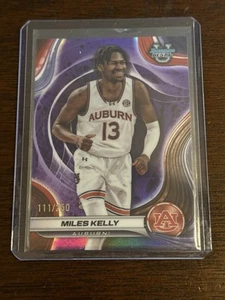 2025 Bowmans Best U Basketball Purple Miles Kelly # 111/150 - Picture 1 of 6