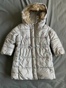 Baby Gap Girl Puffer Coat Size 4 - Picture 1 of 6