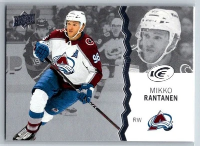 2023-24 Upper Deck UD Ice #49 Mikko Rantanen Colorado Avalanche Dallas Stars - Image 1 of 2