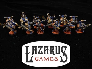 Warhammer 40k Chaos Space Marines - Legionari (plastica fuori produzione dipinta) - Foto 1 di 8