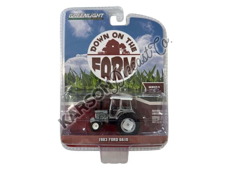 CHASE RAW 1983 Ford 6610 – High-Vis Diecast 1:64 Scale Model - Greenlight 48090C - Image 1 of 1