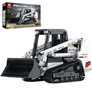 Bobcat Kompaktlader Baustein Set, APP ferngesteuerter RC Lader Fahrzeug... - Bild 1 von 7