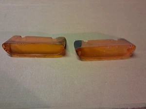 71 72 73 74 Amx Javelin Front Valance Turn Signal Lenses - Picture 1 of 5