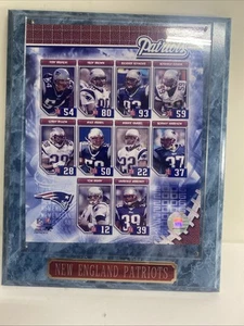 The New England Patriots Wall Plaque 13x10/1/2” - Picture 1 of 10