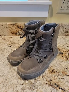 Forsake Women's 9.5 US Lucie Leather Waterproof Boot 'Army" Style Near Mint - Picture 1 of 11