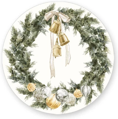 Weihnachtssticker rund 50 Stück 4 5 cm Durchmesser für besondere Anlässe - Bild 1 von 4