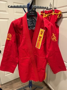 DD214 US Marines Jiu Jitsu Judo Kimono Uniform A5 USMC - Picture 1 of 8
