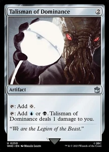MTG - TALISMAN OF DOMINANCE - Doctor Who (U) - Picture 1 of 1