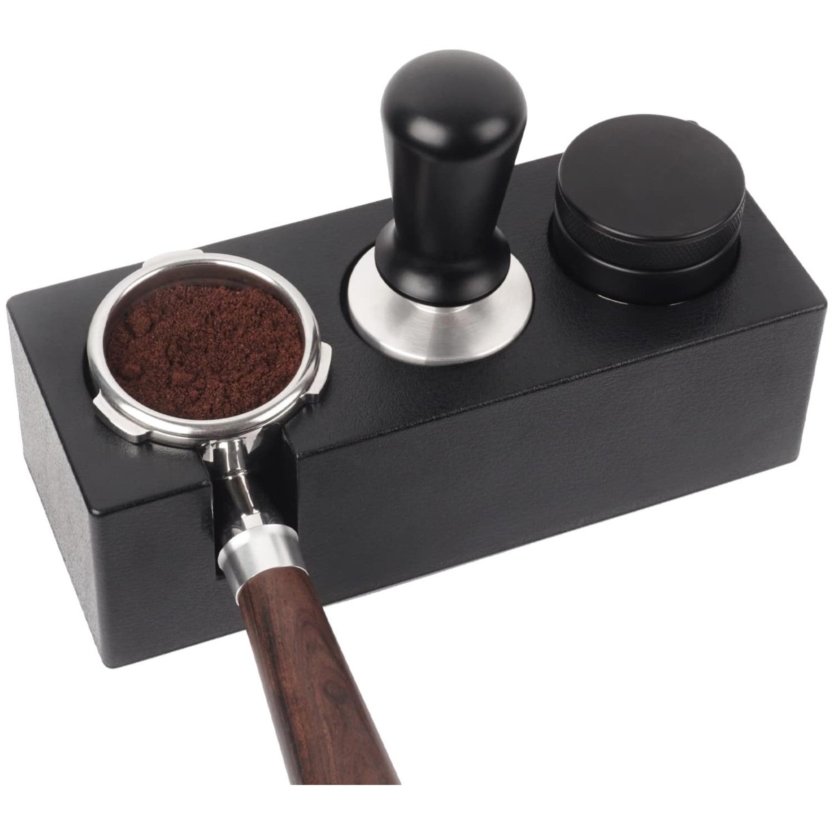 Tamperstation Für Espresso - 51-58mm Andrückstation Mit Rutschfester Basis