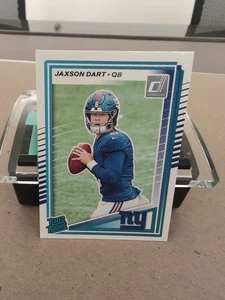 2025 Panini Donruss Jaxson Dart Rated Rookie (RC)   #400 - Giants - Picture 1 of 4