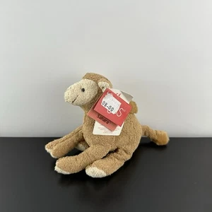 NWT Russ Berrie Luv Pets Sahara Camel Plush Bean Bag 5” Vintage Soft Collectible - Picture 1 of 5