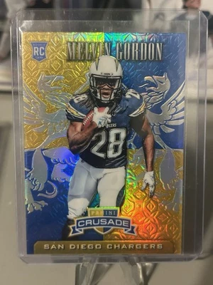 2015 Rookies & Stars Football Melvin Gordon Crusade RC Chargers - Image 1 of 2