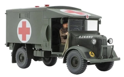 Tamiya 1/48 Military Miniature Series No.105 British 2 Ton 4x2 Field Ambulance P - Immagine 1 di 4