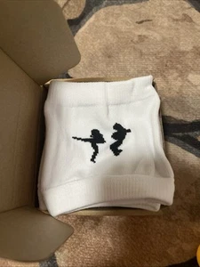 Over The Sneaker Dance Socks White 4 Pr - Picture 1 of 4