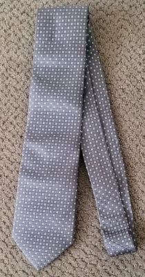 AUTÉNTICA CORBATA BORRELLI NAPOLI 100% SEDA NUEVA SIN ETIQUETAS TAUPE Foto 1 de 4