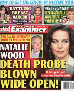 NATIONAL EXAMINER Feb. 1 2021 Natalie Wood Ann-Margret Battling Breast Cancer - Picture 1 of 2