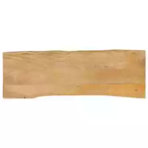 Piano Tavolo 110x40x2,5 cm Bordi Vivi in Legno Massello Mango - Foto 1 di 9