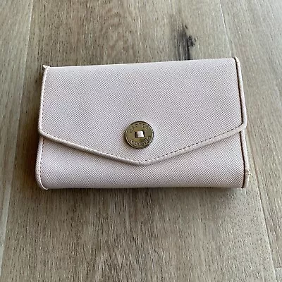 OROTON Wallet Pale Pink Saffiano Leather PURSE/CLUTCH/WALLET Like New • 31.42€